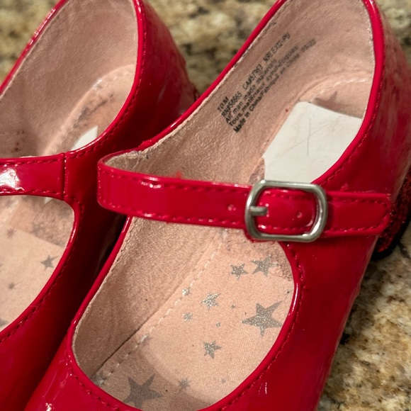 Red toddler dress shoes - Picture 4 of 7